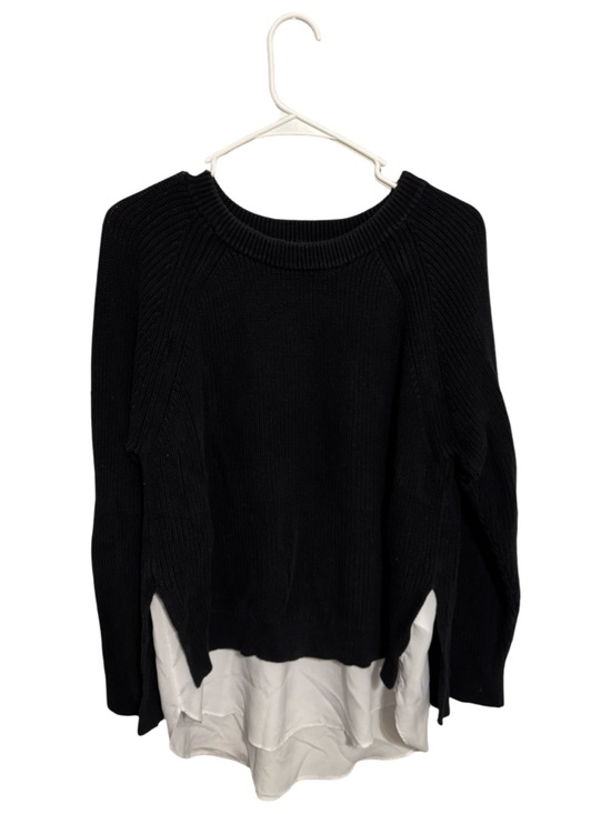 Lauren Ralph Lauren Sweaters - Lauren Ralph Lauren Women’s Layered Black Crewneck Sweater Size Large